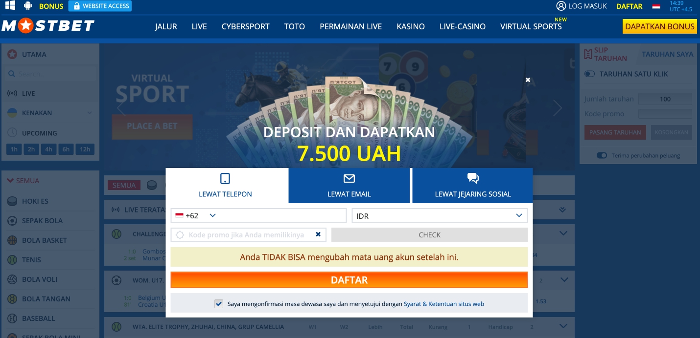 Mostbet cara memulai 1